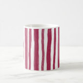 Mug Rayures rouges Bordeaux (Centre)