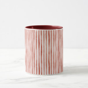 Mug Rayures rouges de Noël