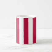 Mug Rayures rouges et blanches (Centre)