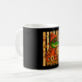 Mug Rayures saison douillette alligator automne citrou (Devant gauche)