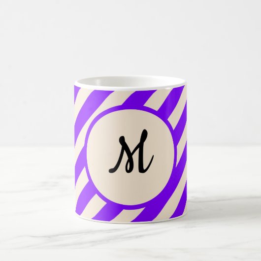 Mug Rayures violettes (Centre)