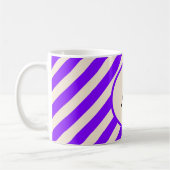 Mug Rayures violettes (Gauche)