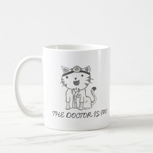 Mug Razzle Dazzle Chat Docteur (Gauche)