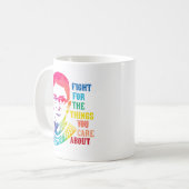 Mug RBG Lutte Pour Les Choses Qui Vous Intéressent (Devant gauche)