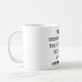 Mug RBG, Ne Sous-Estimez Jamais Le Pouvoir D'Une Fille (Gauche)