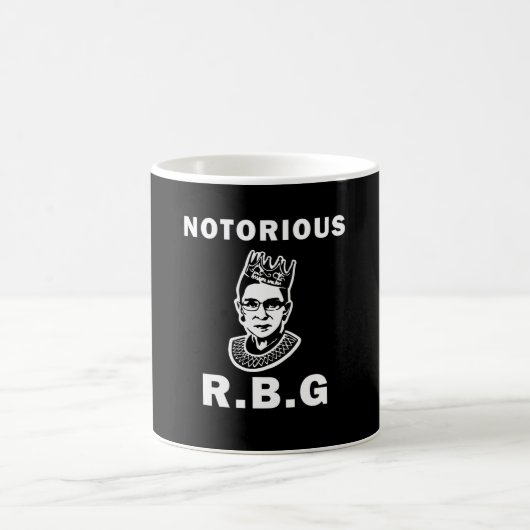 Mug RBG notoire (Centre)