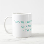 Mug RBG notoire ne sous-estime jamais le devis (Gauche)