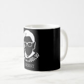 Mug RBG notoire - Résistez (Devant droit)