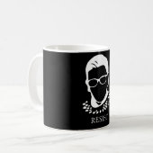 Mug RBG notoire - Résistez (Devant gauche)