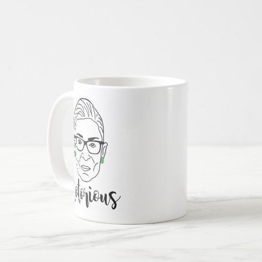 Mug RBG - Ruth Bader Ginsburg (Devant gauche)