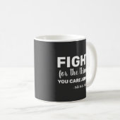 Mug RBG Ruth Bader Ginsburg cite les féministes libéra (Devant droit)