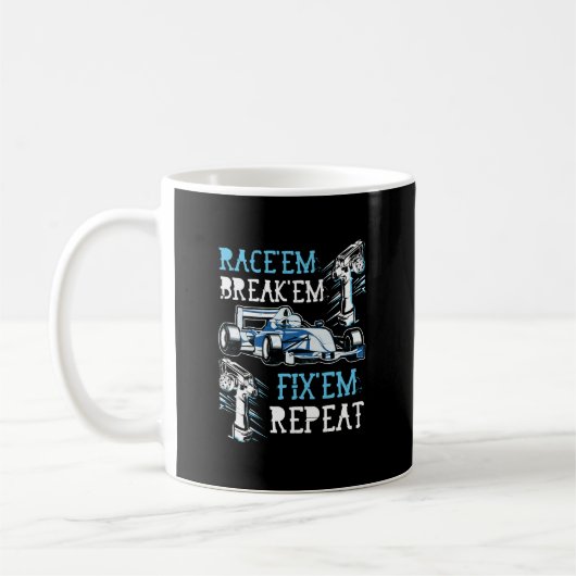 Mug RC Contrôle À Distance Course Ils Les Rompent (Gauche)
