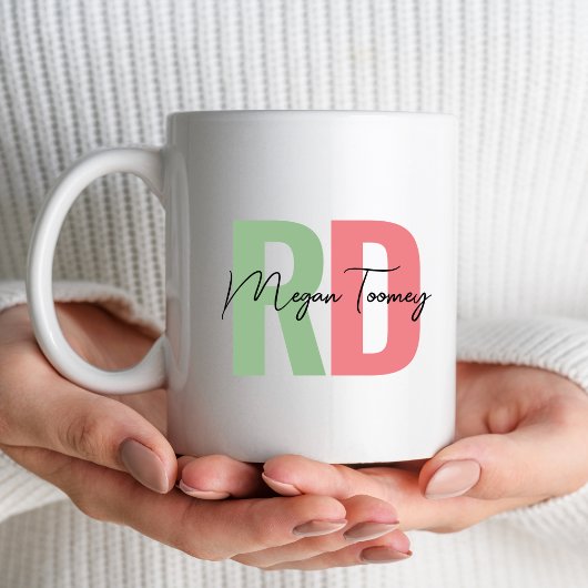 Mug RD Diéticien nutritionniste enregistré