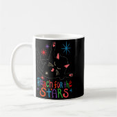 Mug Reach For The Stars Funny Cat  (Gauche)