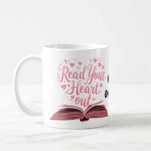 Mug Read Your Heart Out A Book Lover's Haven  (Gauche)