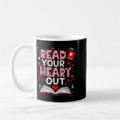 Mug Read Your Heart Out Valentine Reading Book Girl Ki (Gauche)