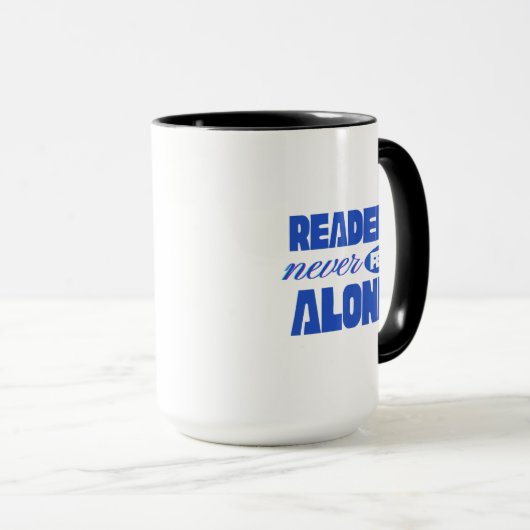 Mug Readers Never Feel Alone (Devant droit)