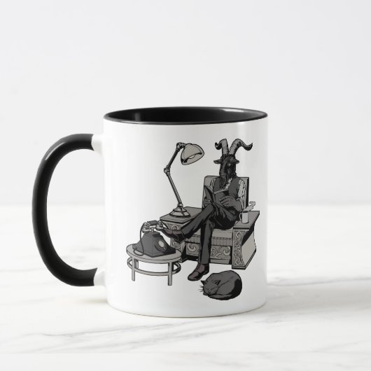 Mug Reading (Gauche)