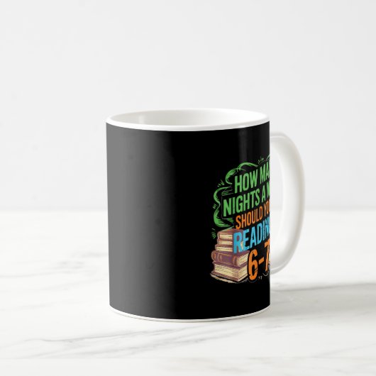 Mug Reading 67 Meme Englieacher Funny 67 Librarian  (Devant droit)