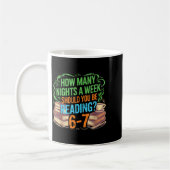 Mug Reading 67 Meme Englieacher Funny 67 Librarian (Gauche)