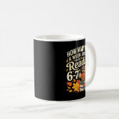 Mug Reading 67 Meme Englieacher Funny 67 Turkey  (Devant droit)