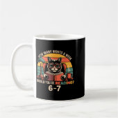 Mug Reading 67 Meme Englieacher In Funny 67 Retro Cat (Gauche)