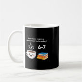 Mug Reading 67 Meme English Teacher Funny 6 7 (Gauche)