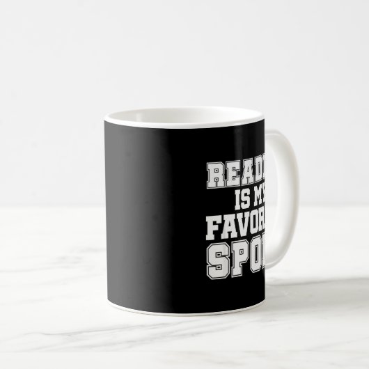 Mug Reading Is My Favorite Srt Funny Librarian Shirt (Devant droit)