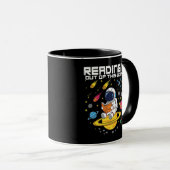 Mug Reading is Out of This World – Astronaut Space (Devant droit)