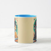 Mug Reading Opens a Gateway to Cosmic Cat Adventures (Centre)