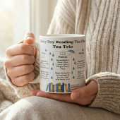Mug Reading Tea Steeping Guide for Rainy Days 