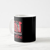 Mug Reading Teacher Valentines Day All Booked For Val  (Devant gauche)