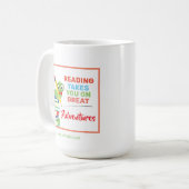 Mug Reading vous emmène sur Great Aventures Bookwort (Devant gauche)