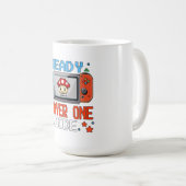 Mug Ready Player One Mode Pixel Art Gaming Shirt (Devant droit)