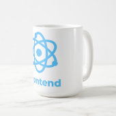 Mug Réagir frontal (Devant droit)