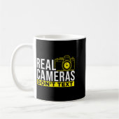 Mug Real Cameras Don't Text Cool Photography  (Gauche)
