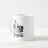 Mug Real Men Marry Lawyers Don Pour Le Mari (Devant gauche)