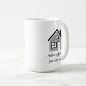 Mug Réalisateur amusant / Agent immobilier (Devant droit)