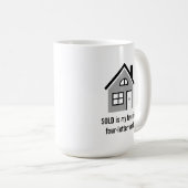 Mug Réalisateur amusant / Agent immobilier (Devant droit)