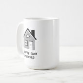 Mug Réalisateur amusant / Agent immobilier (Devant gauche)