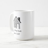Mug Réalisateur motivationnel / Agent immobilier (Devant gauche)