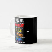 Mug Réalisateur Sopranos Alto Tenor Basses Choir te (Devant gauche)