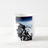 Mug Réalisation de l'alpiniste hiver de neige (Centre)