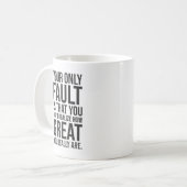 Mug Réalisez Comme Vous Êtes Gym, Husté, Succès (Devant gauche)