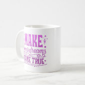 Mug réalisez vos rêves (Devant gauche)