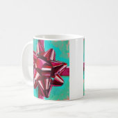 Mug Realistic Bow Painting - Holiday Decor (Devant gauche)