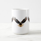 Mug Realistic Eagle in Flight – Cinematic Wildlife Art (Centre)