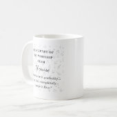 Mug "Réalités de l'équipe de culte : répétition, chang (Devant gauche)