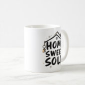 Mug Realtor Home Sweet Vendu Agent Immobilier Broker (Devant droit)