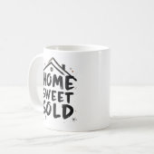 Mug Realtor Home Sweet Vendu Agent Immobilier Broker (Devant gauche)